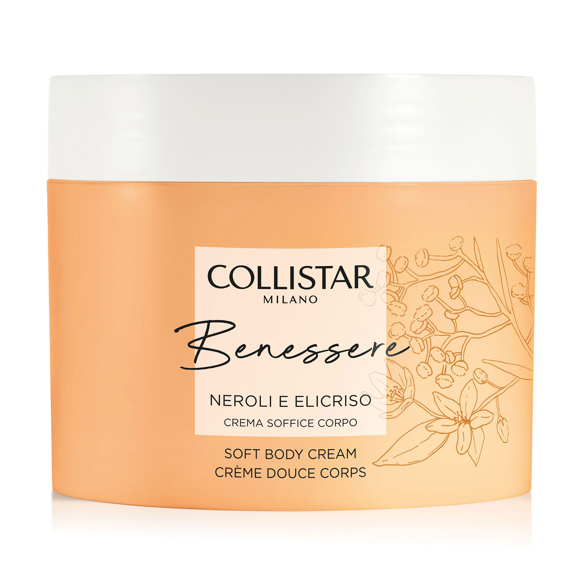 Крем для тіла Collistar Benessere Neroli E Elicriso Soft Body Cream, 200 мл